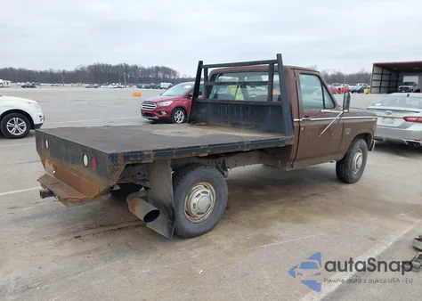 1983 Ford F250 из США, поврежденный, VIN 2FTHF2514DCA94428